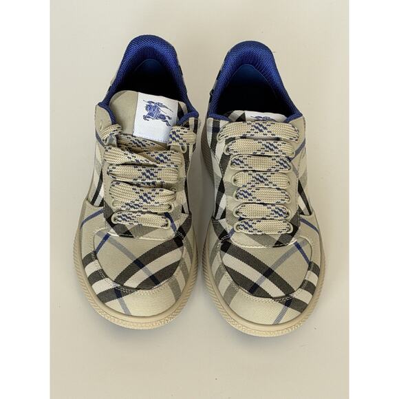 Burberry Women's Lichen IP Check Low Top Sneakers 8.5 US (38.5) 8095373 NIB $750 - Picture 13 of 16